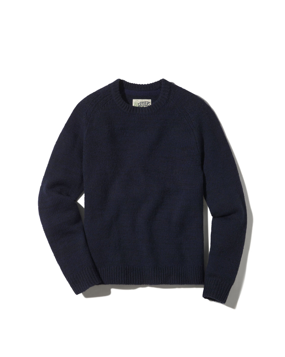 トップス everyone high gauge knit sweater (NAVY) everyone high gauge V-neck knit sweater (NAVY) | everyone