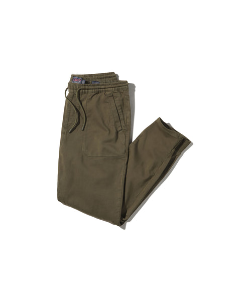 Hybrid Stretch Jogger - Military Olive – Grayers