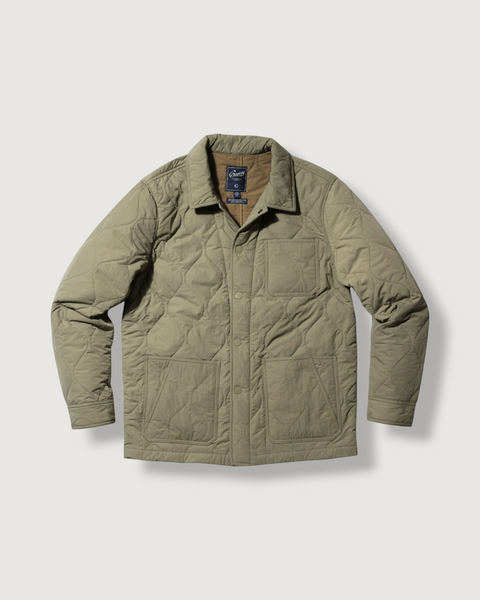 Putnam Quilted Chore Jacket - Olive – Grayers