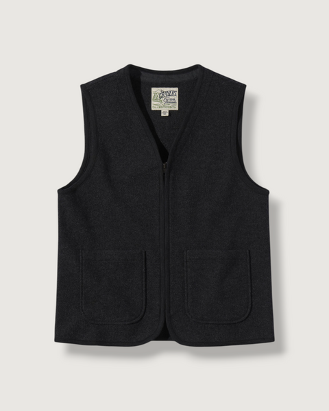 【新品】compact knit vest charcoal Compact Knitted Spencer – Scotch & Soda