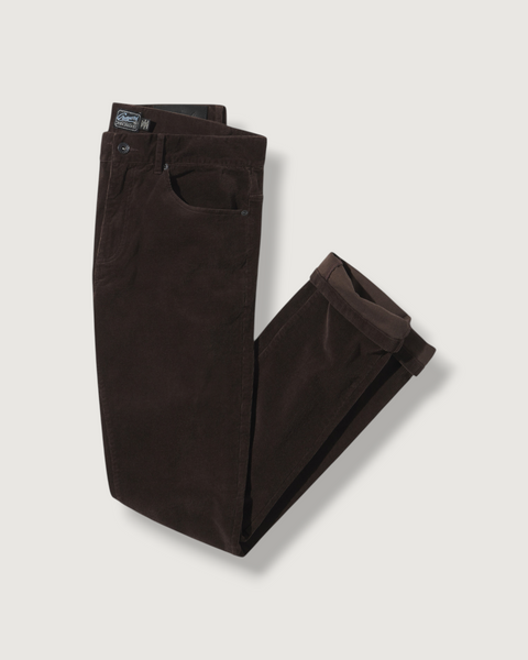Burlington 5 Pocket Stretch Corduroy - Coffee Bean – Grayers