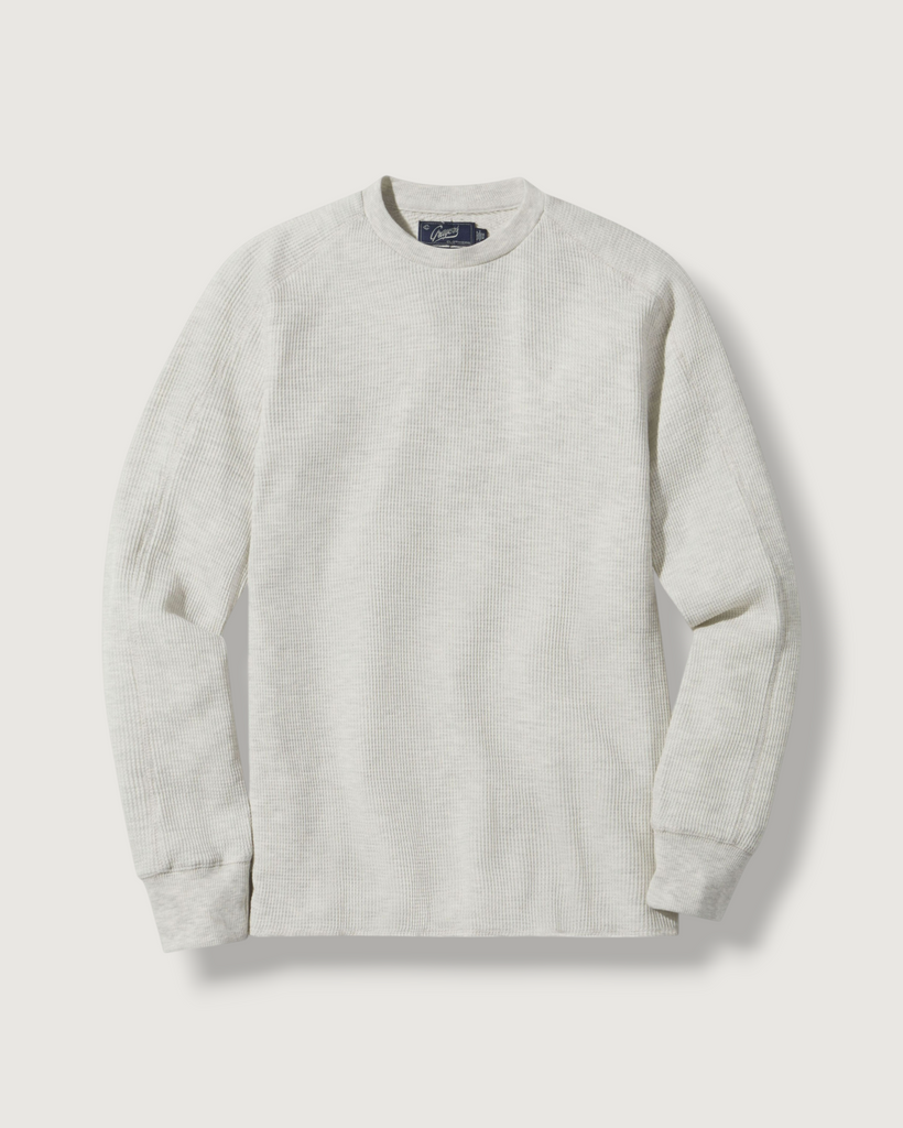 New Windsor Double Cloth 1/4 Zip Mock - Oatmeal Heather – Grayers