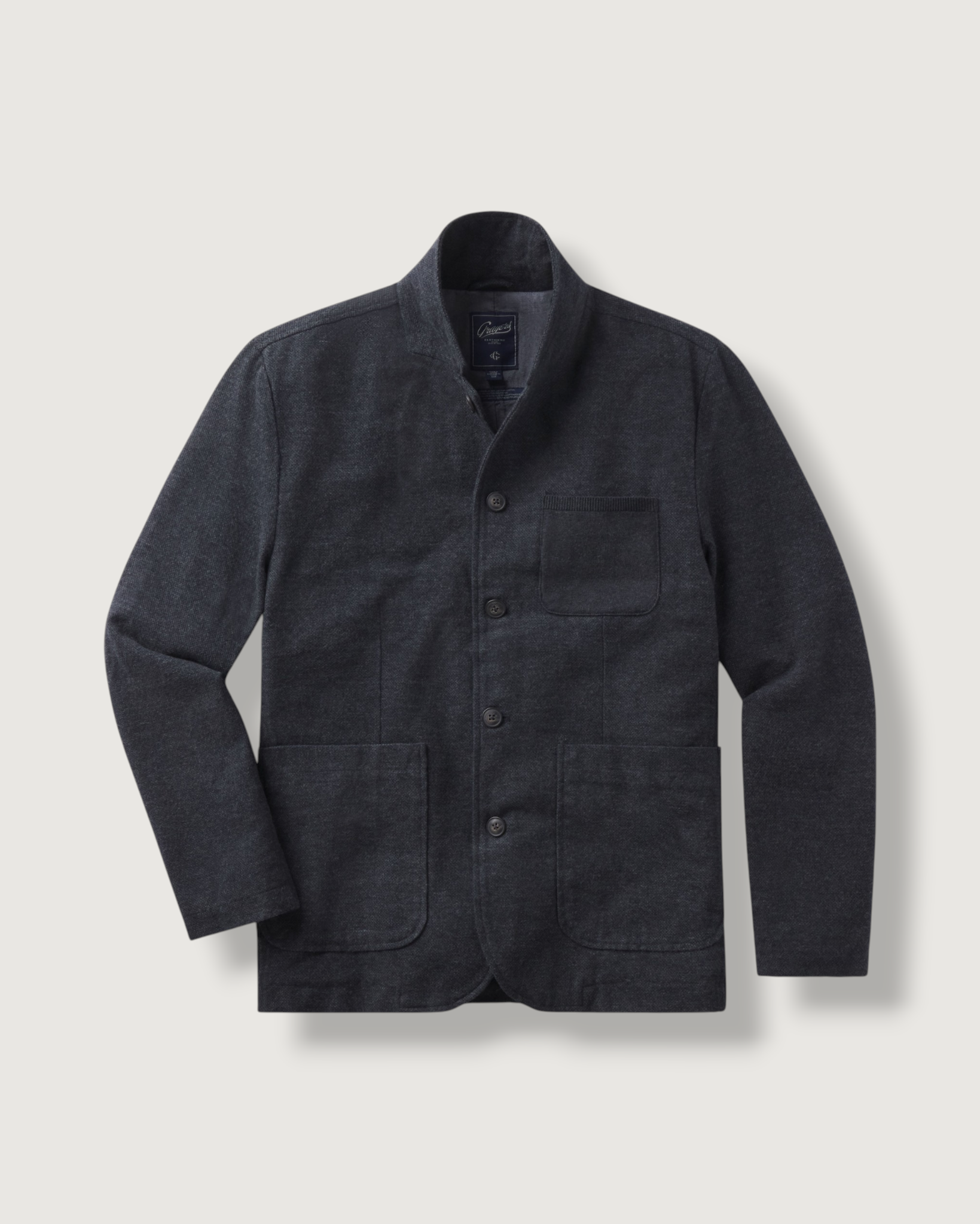 Holland Moleskin Blazer - Charcoal – Grayers