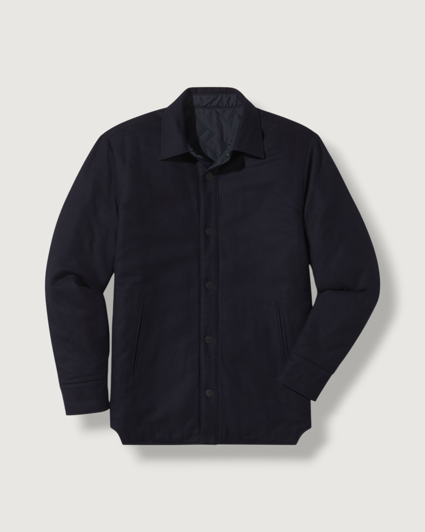 Insulated Reversible Shirt Jacket - Navy – Grayers Insulated Reversible Shirt Jacket - Navy – Grayers
