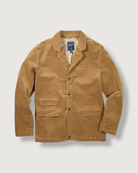 Flemings English Corduroy Blazer - Saddle – Grayers