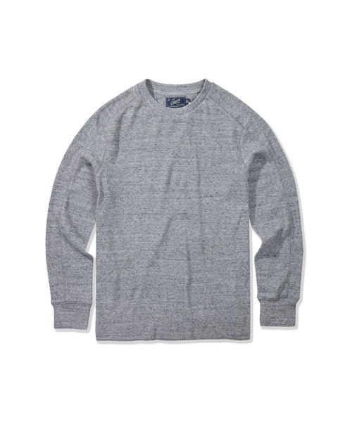 New Spencer Waffle Crew - Gray Marl – Grayers