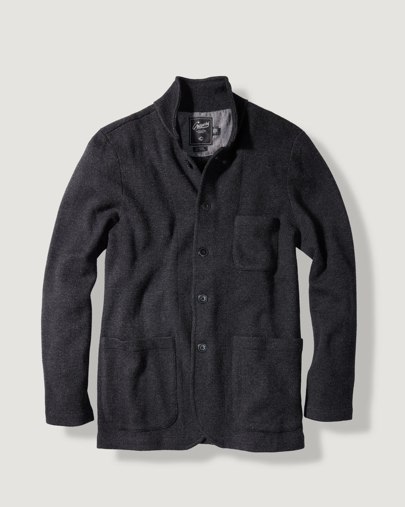 Momo Sueded Jersey Work Shirt - Navy – Grayers