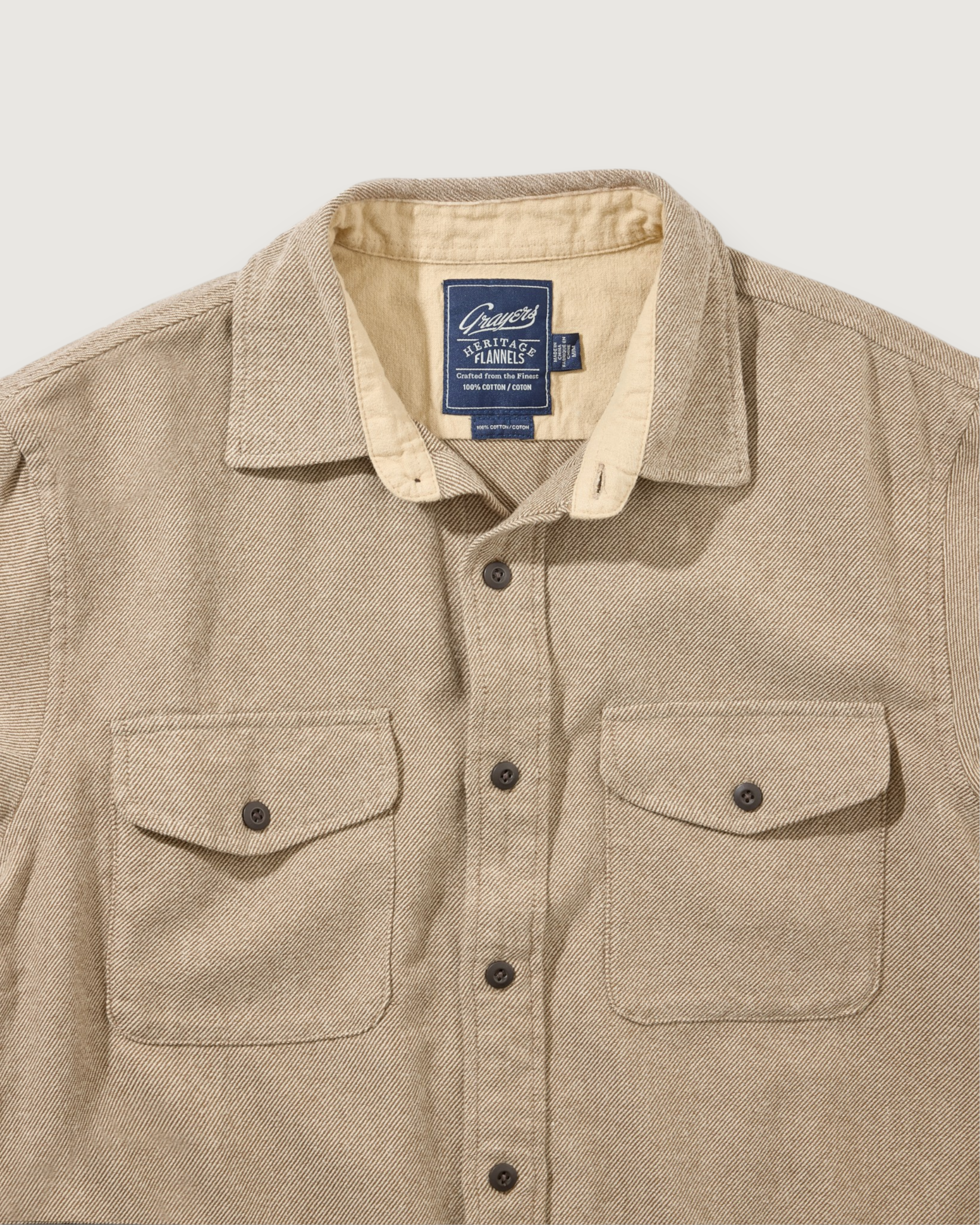 Grayers Hudson Brushed Twill Workshirt Grayers Hudson Brushed Twill Workshirt