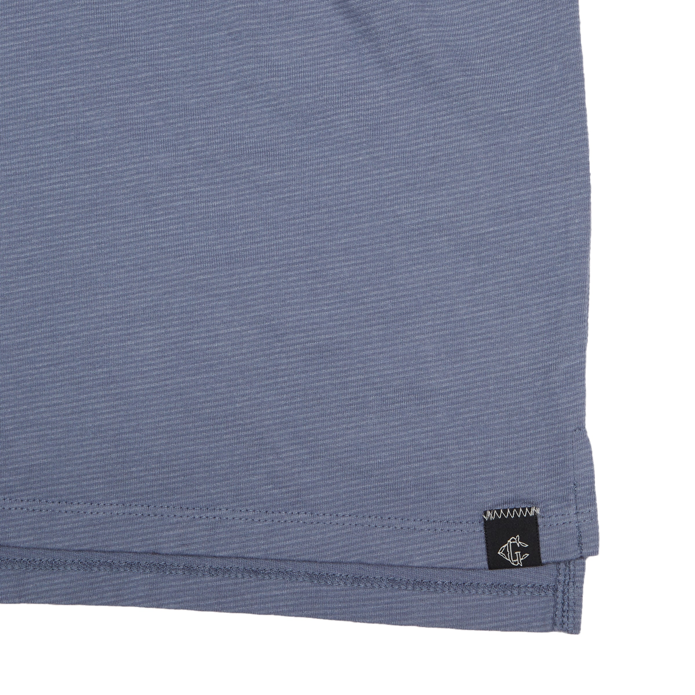 Drake Long Sleeve Micro Stripe Polo - Slate Blue (Final Sale) – Grayers