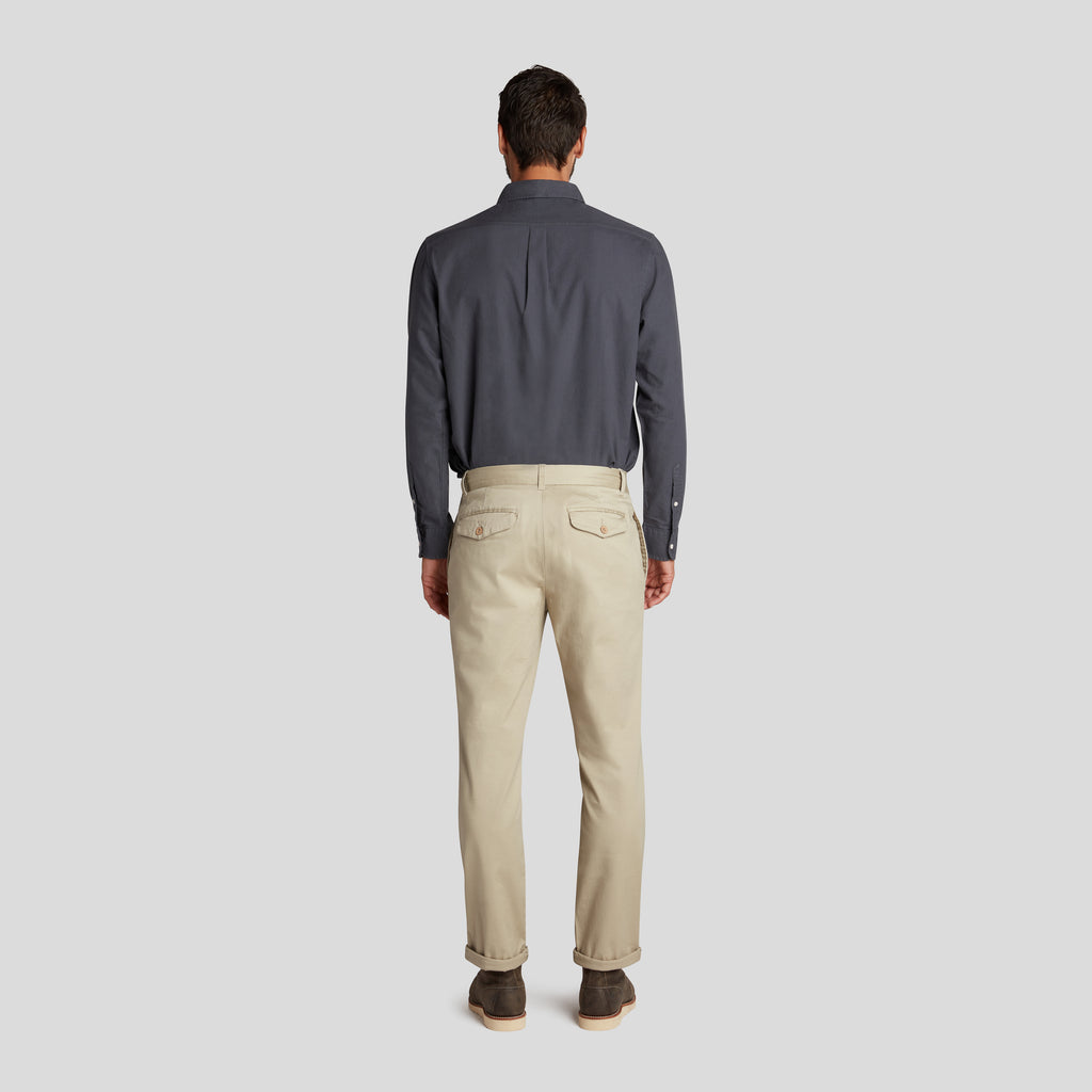 Newport Stretch Modern Fit Chino - Khaki (Final Sale) – Grayers