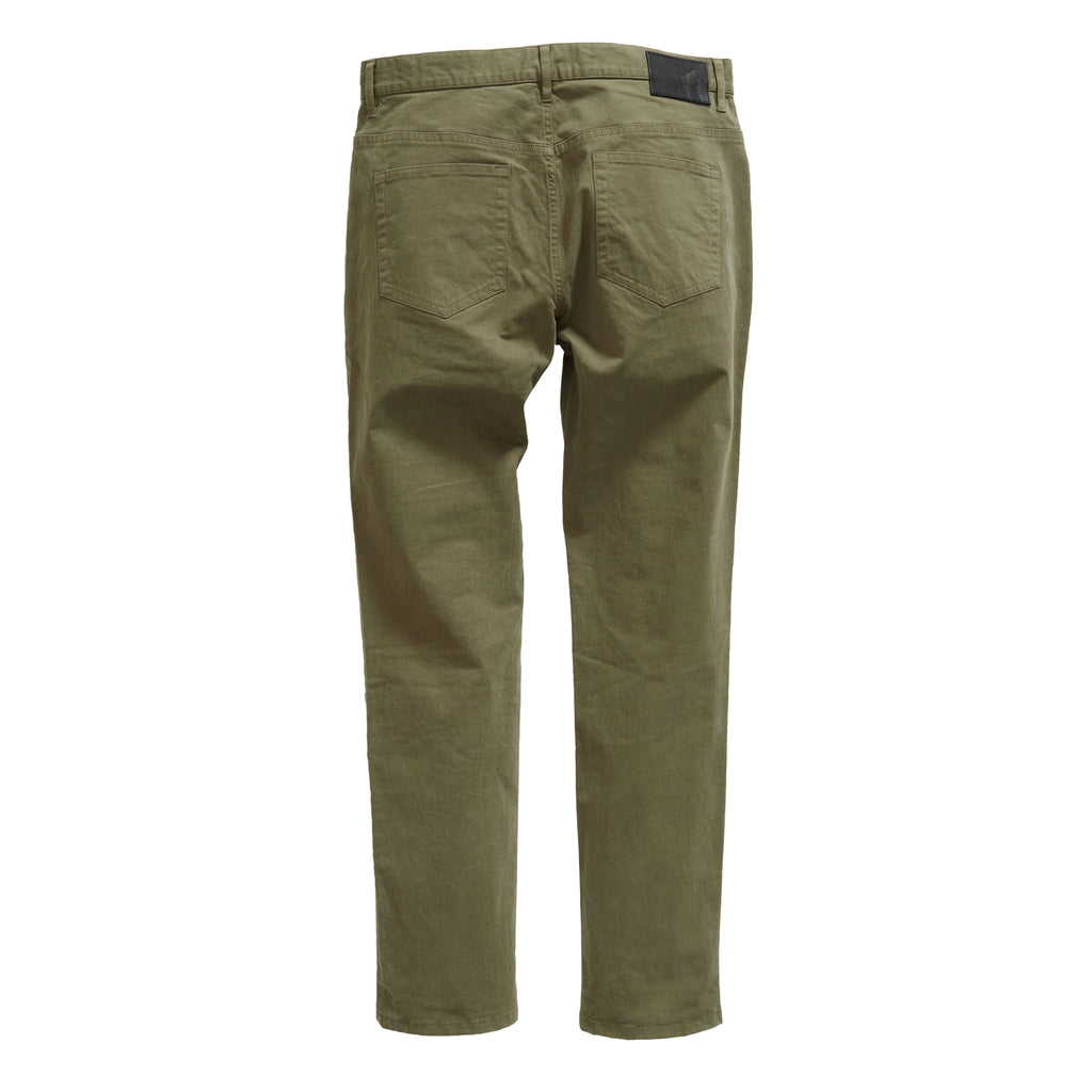 Carnaby Stretch Double Weave 5 Pocket Pant - Dusty Olive (Final Sale ...