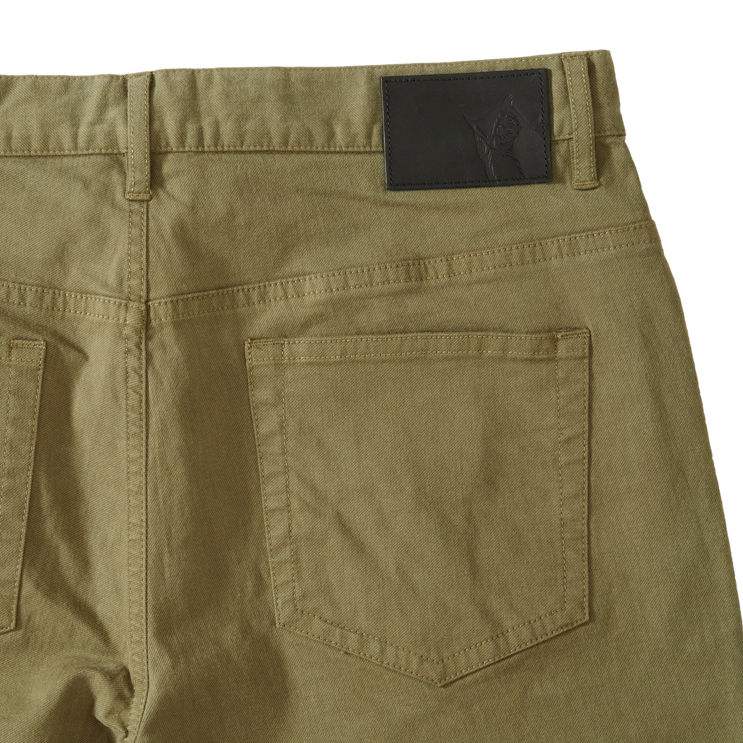 Carnaby Stretch Double Weave 5 Pocket Pant - Dusty Olive (Final Sale ...