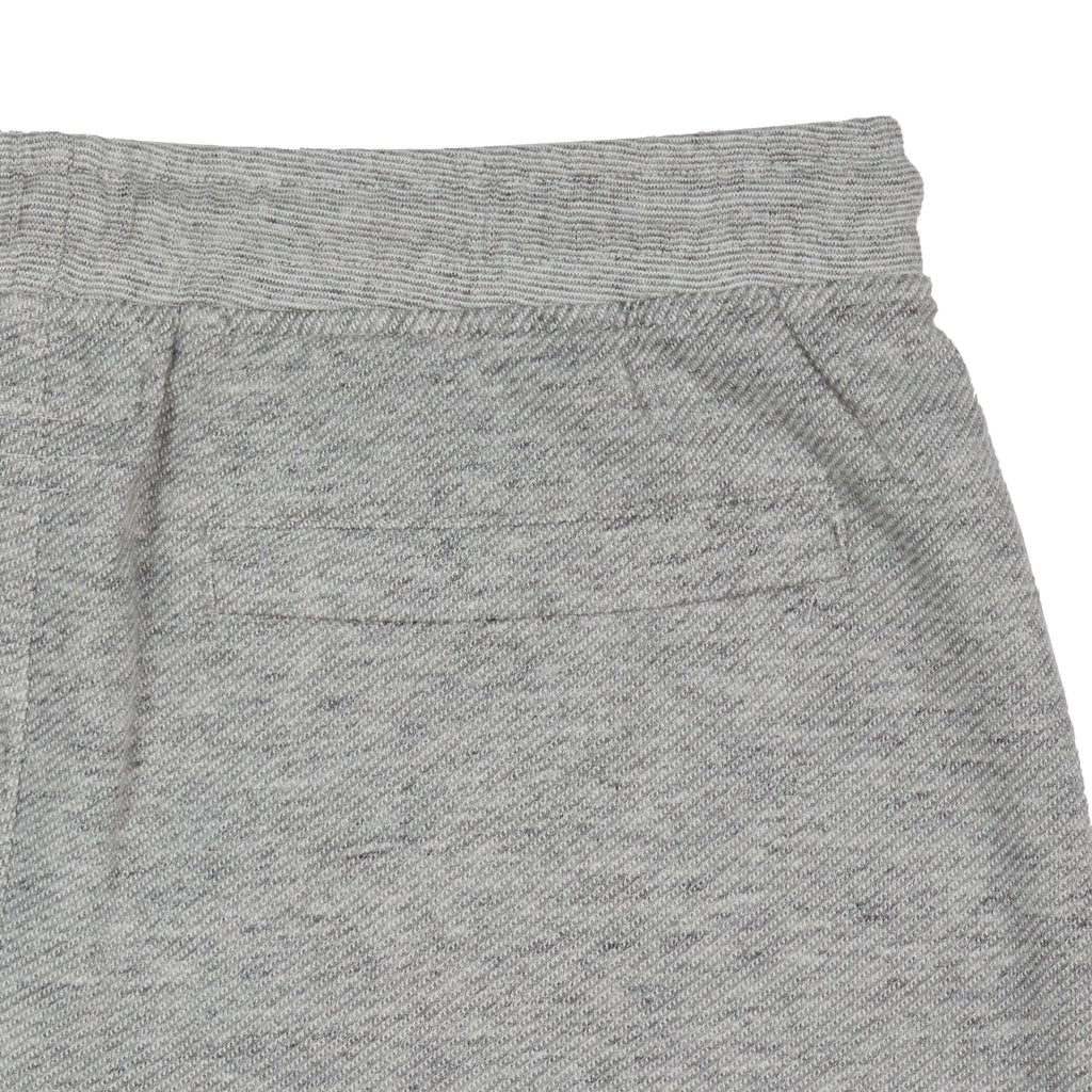 Montague Terry Twill Drawcord Shorts 8" - Gray Heather-Grayers
