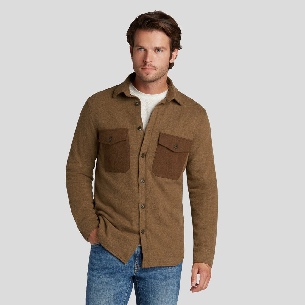 Surplus Wool Shirt Jacket - Rubber – Grayers