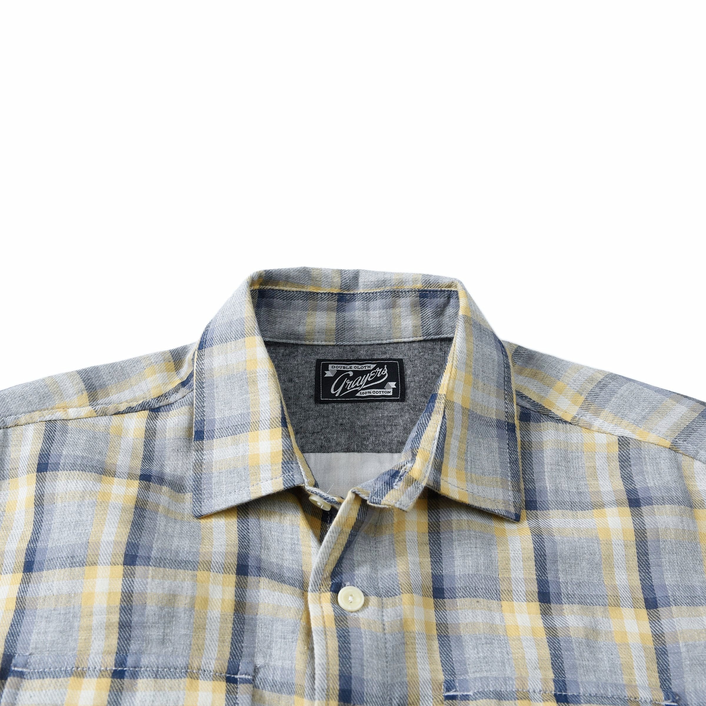 Sheldon Double Cloth - Yellow Stone Gray-Grayers