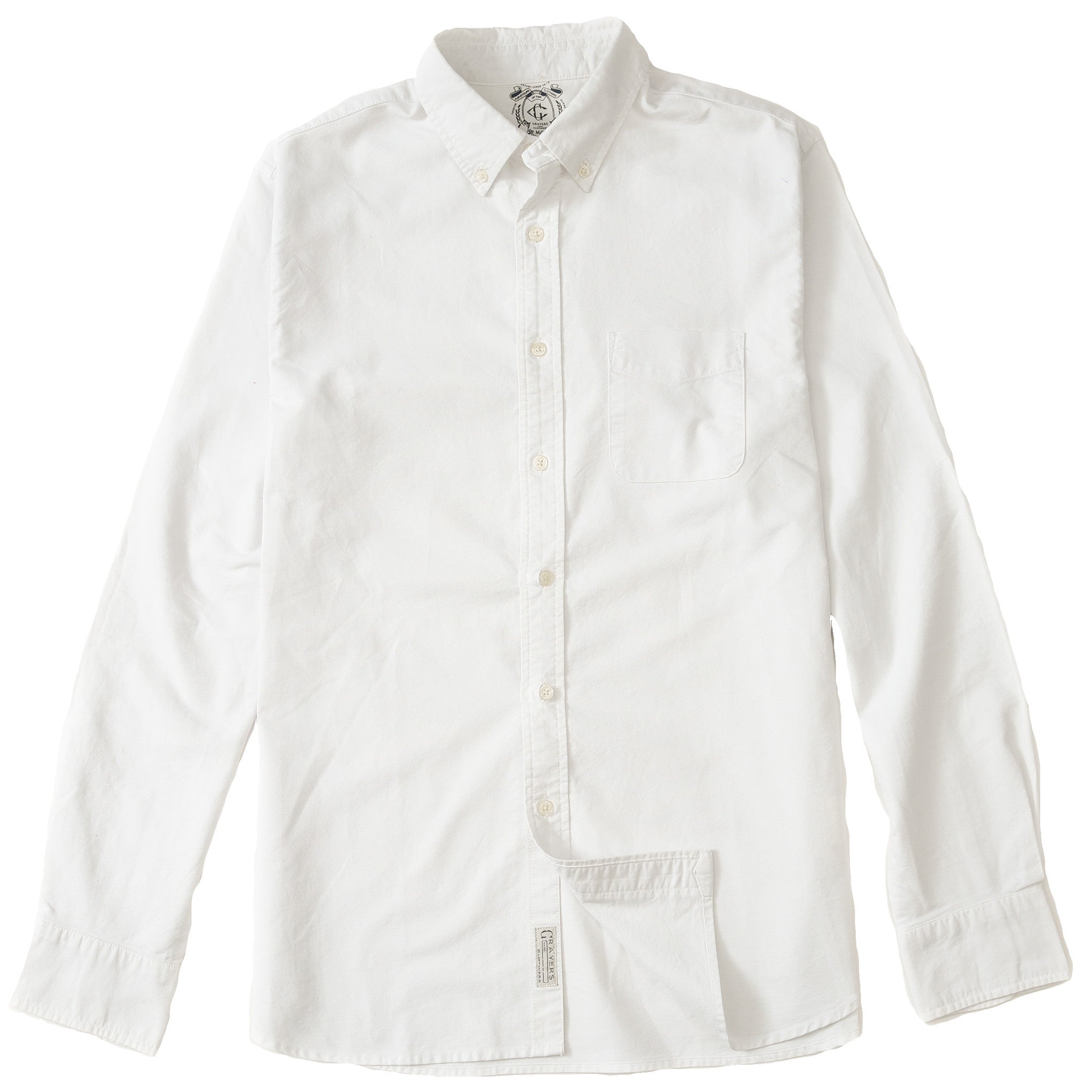 The White Oxford Button Down-Grayers