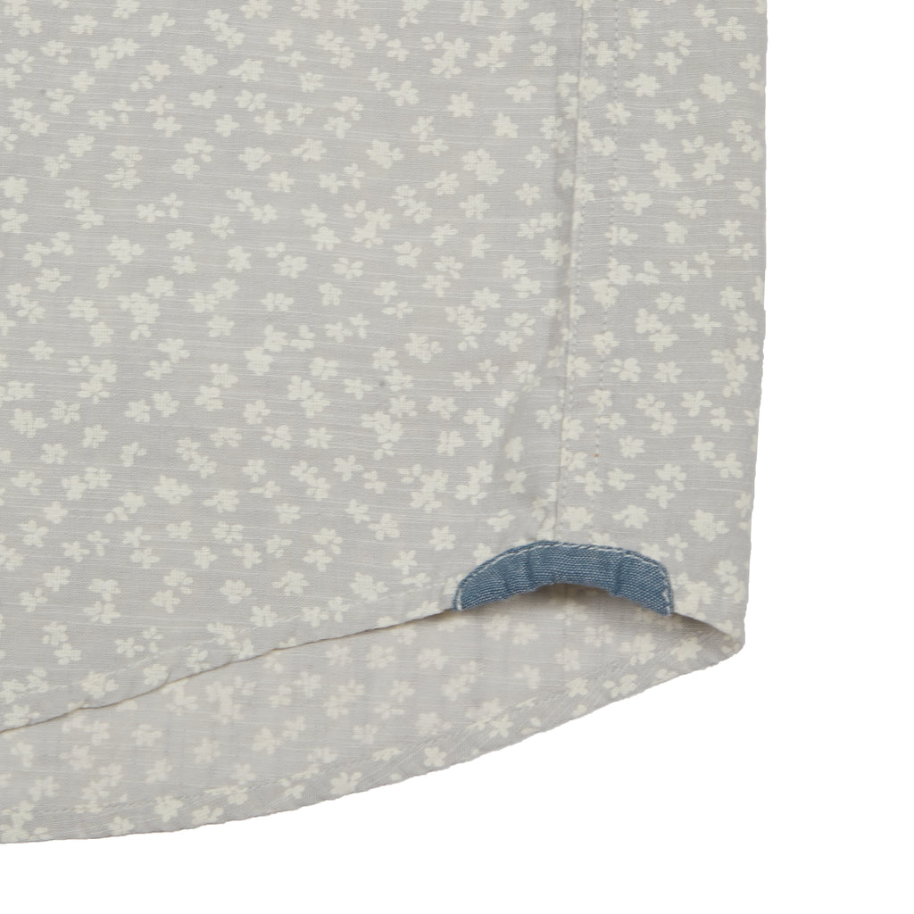 Drayton Printed Chambray Shirt - Micro Chip Print-Grayers