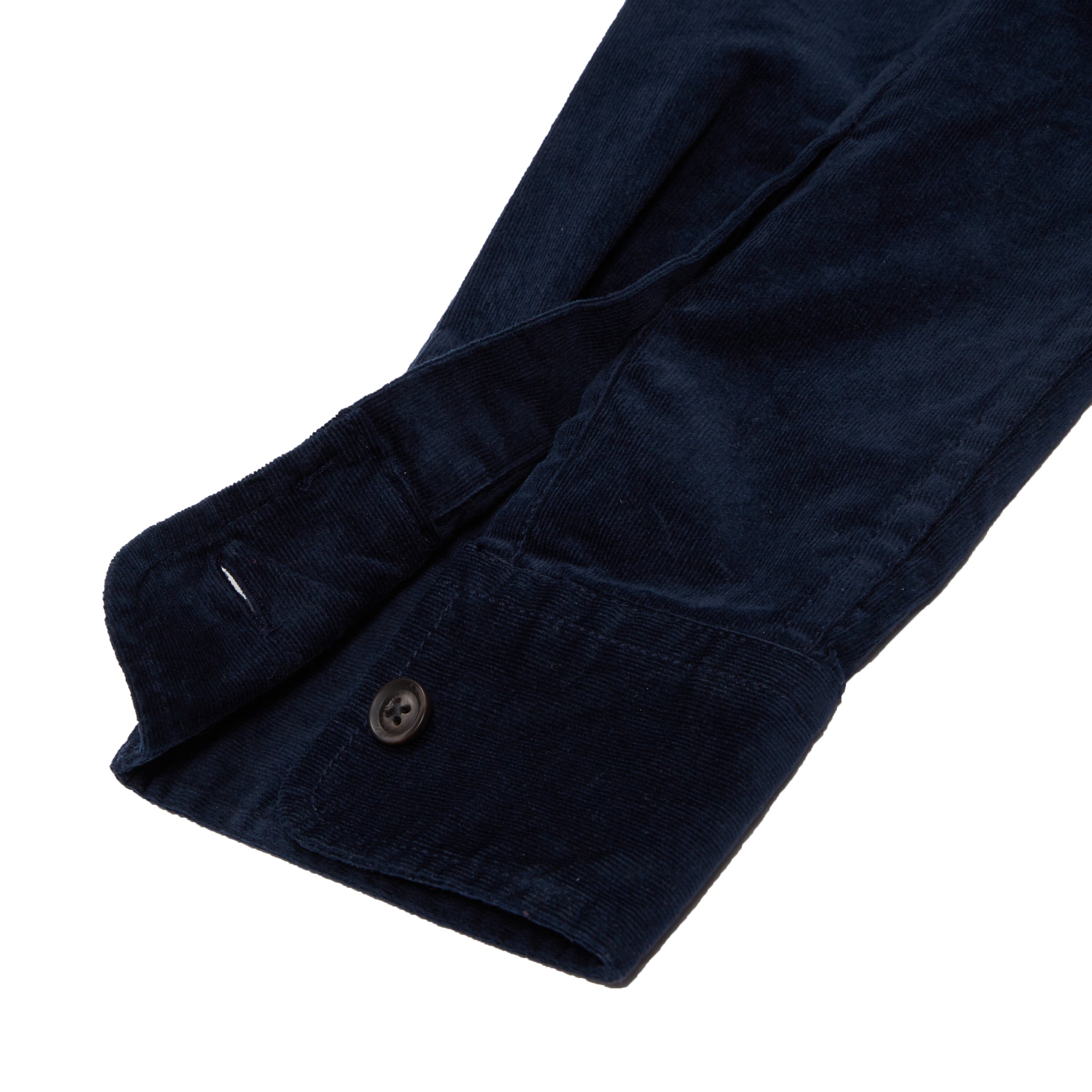 Sutherland Stretch Corduroy Shirt - Caviar-Grayers
