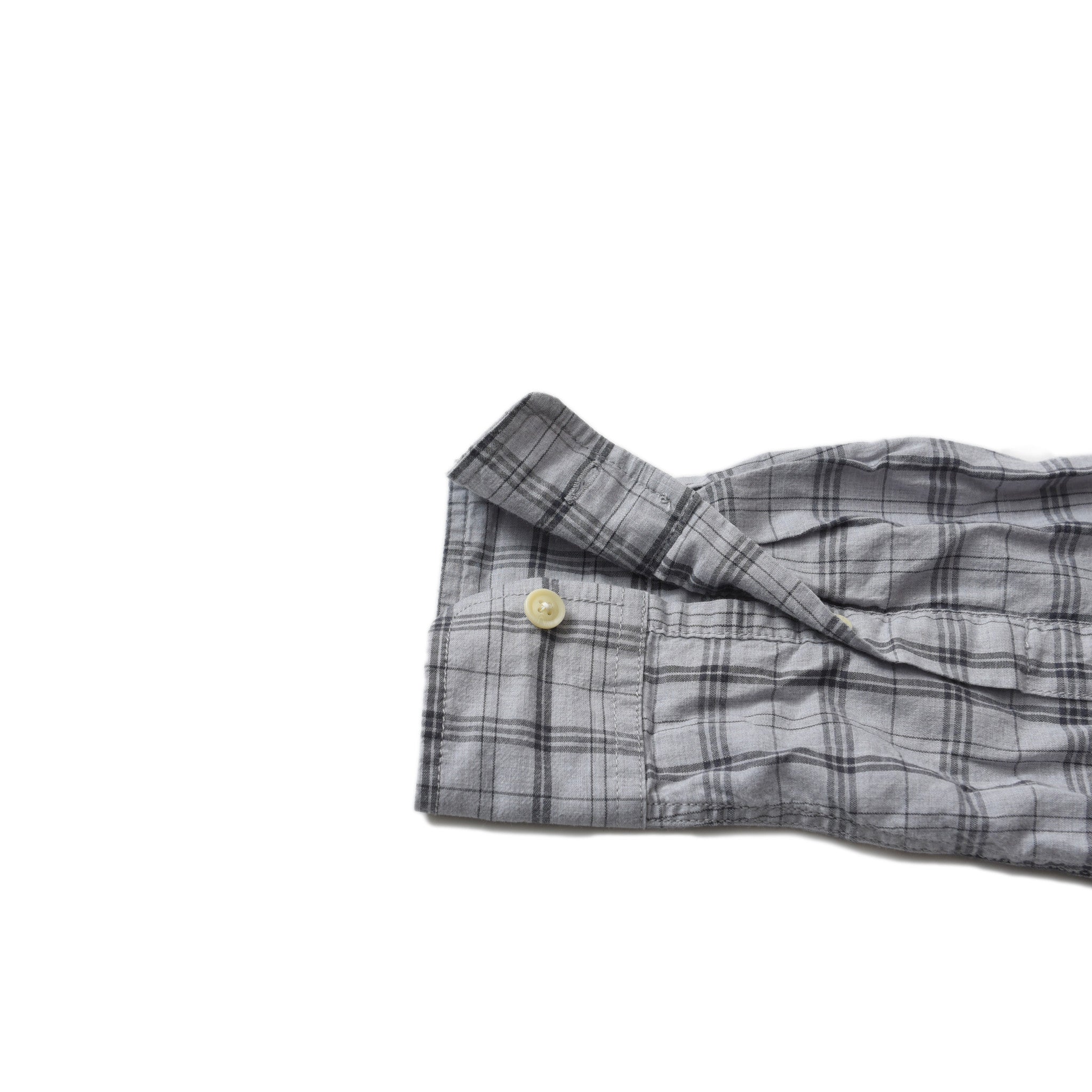 Graystone Poplin Shirt - Gray Plaid-Grayers