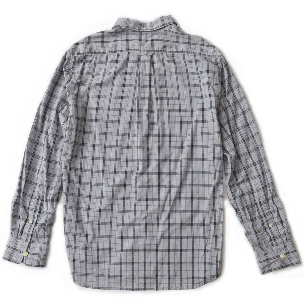 Graystone Poplin Shirt - Gray Plaid-Grayers